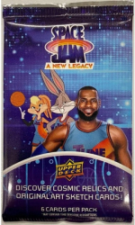 2021 UD Space Jam A New Legacy Hobby Pack